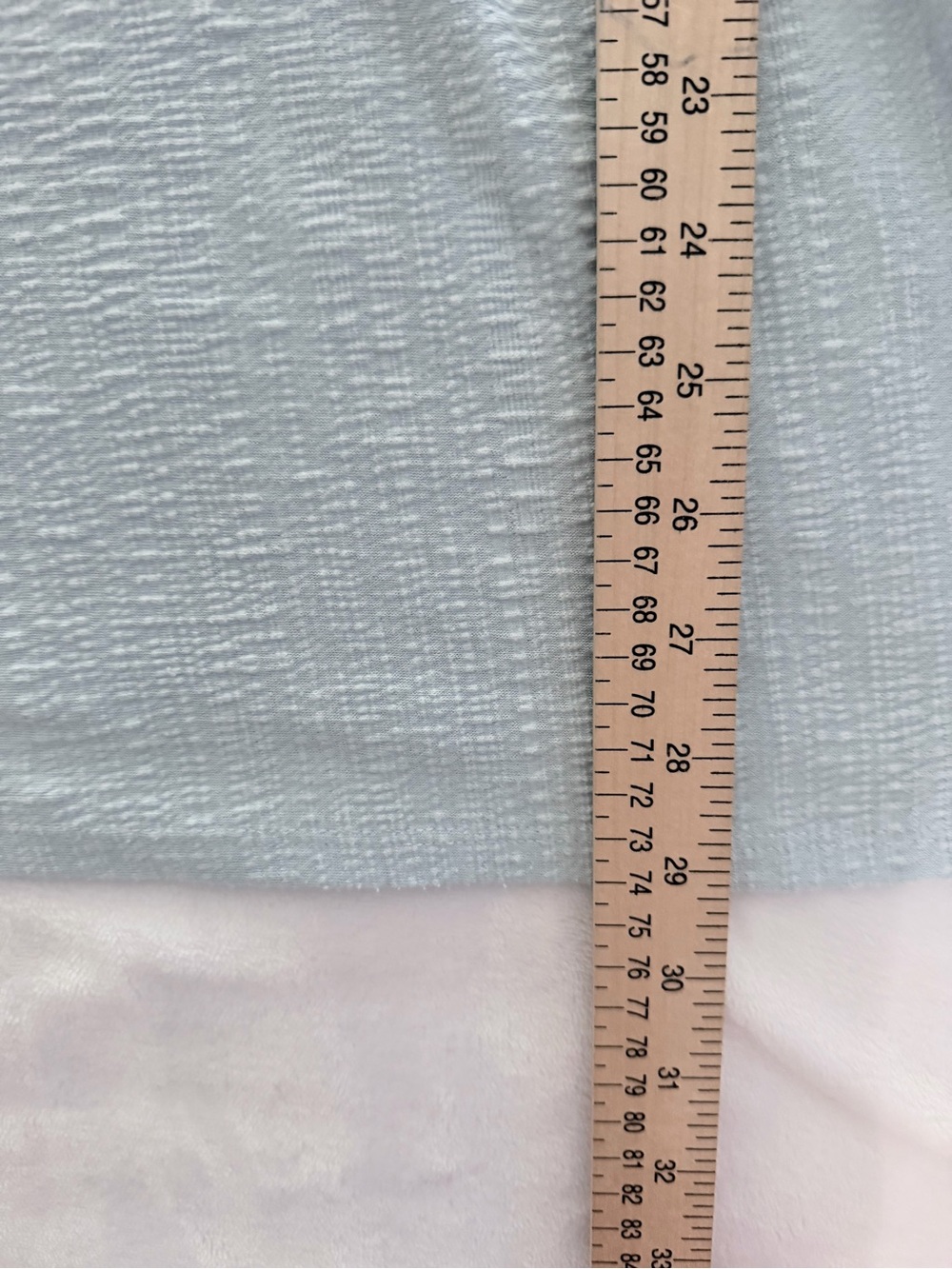 Wonderly Light Blue Ruffle Tiered Tunic Top - Picture 8 of 9
